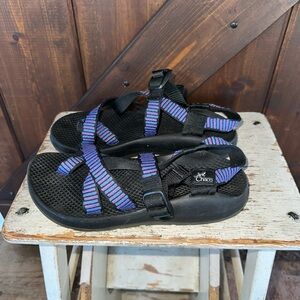 Chaco Z2 Women’s Classic Blue Purple Strappy Sandals Size 8